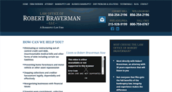 Desktop Screenshot of bravermanlaw.com